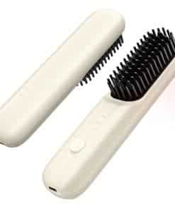 Cepillo Alisador Inalámbrico, Cepillo -Blanco