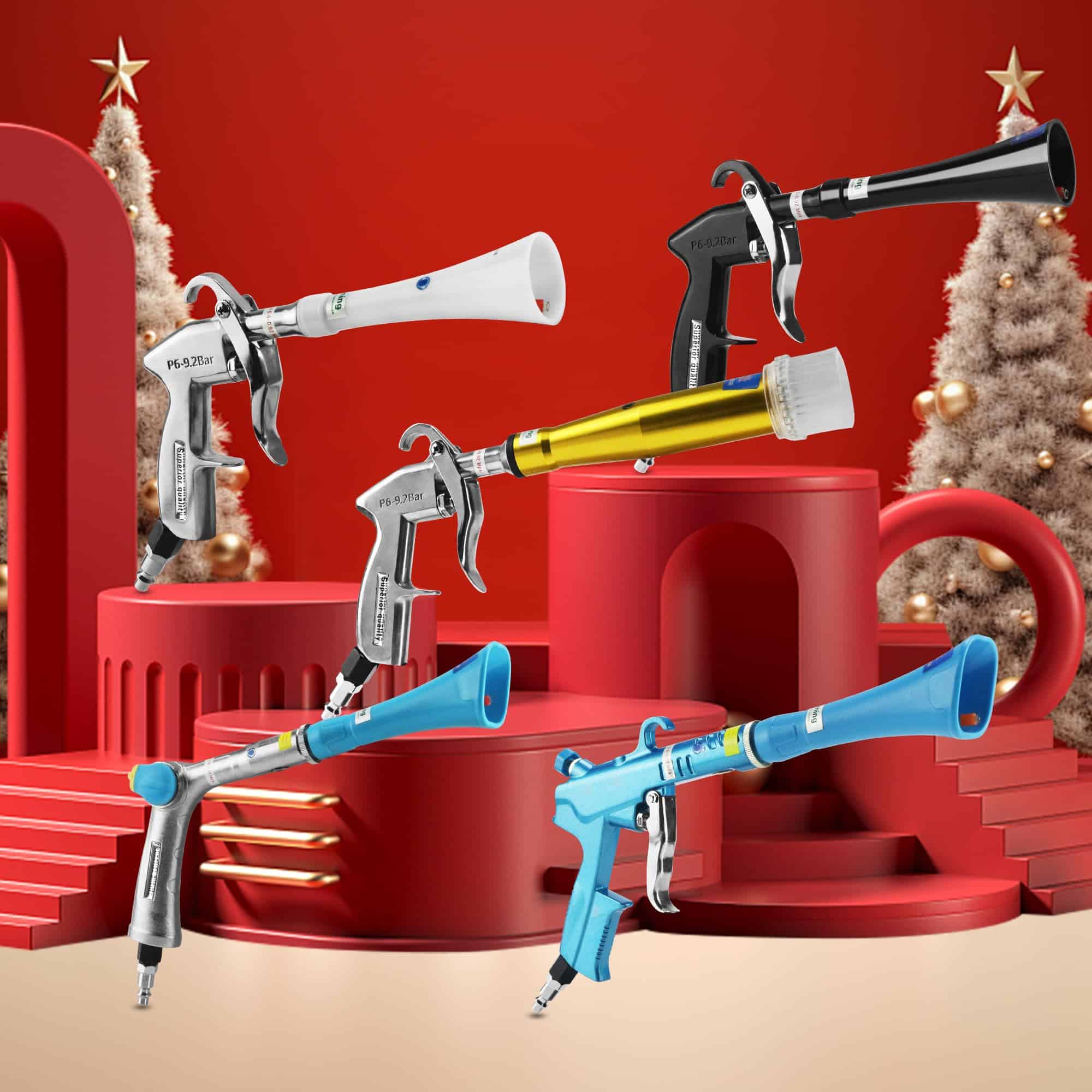 Pistola de Limpieza en Seco para Autos GOCCIDA, Pistola de - Imagen 9