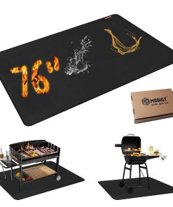 Tapete para parrilla al aire libre de 76"�52", Doble Cara a
