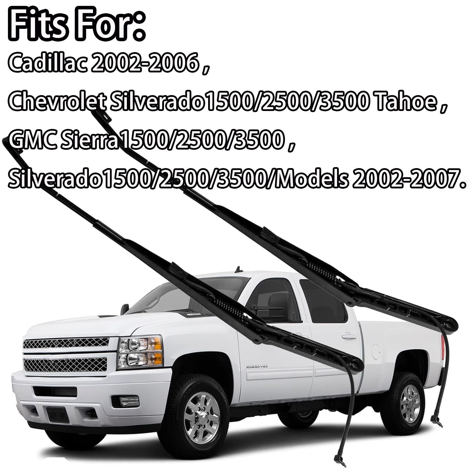 Conjunto de 2 Brazos de Limpiaparabrisas Delanteros - Imagen 6