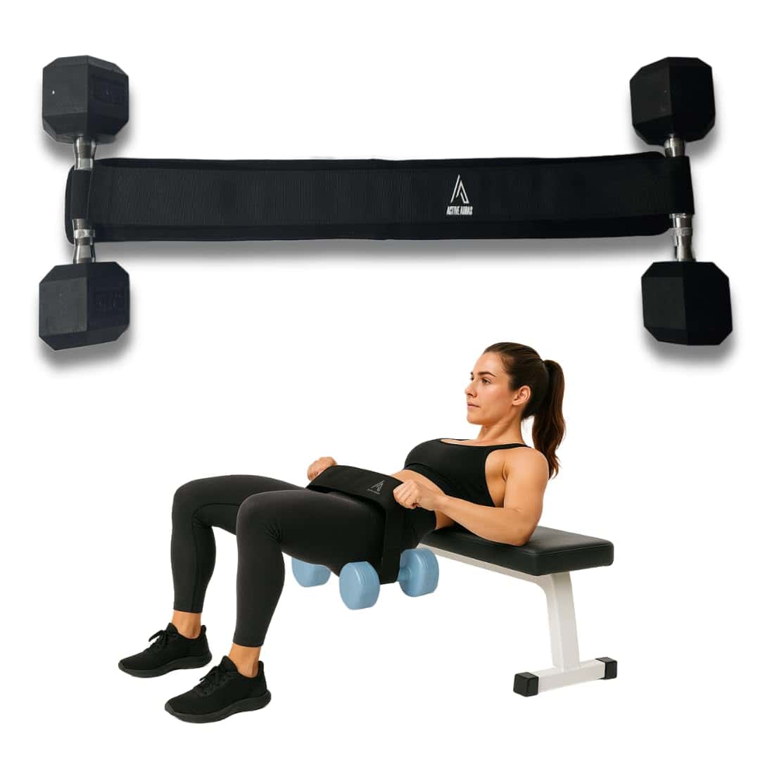 Cinturón Ajustable para Hip Thrusts con Pesas | Correa de