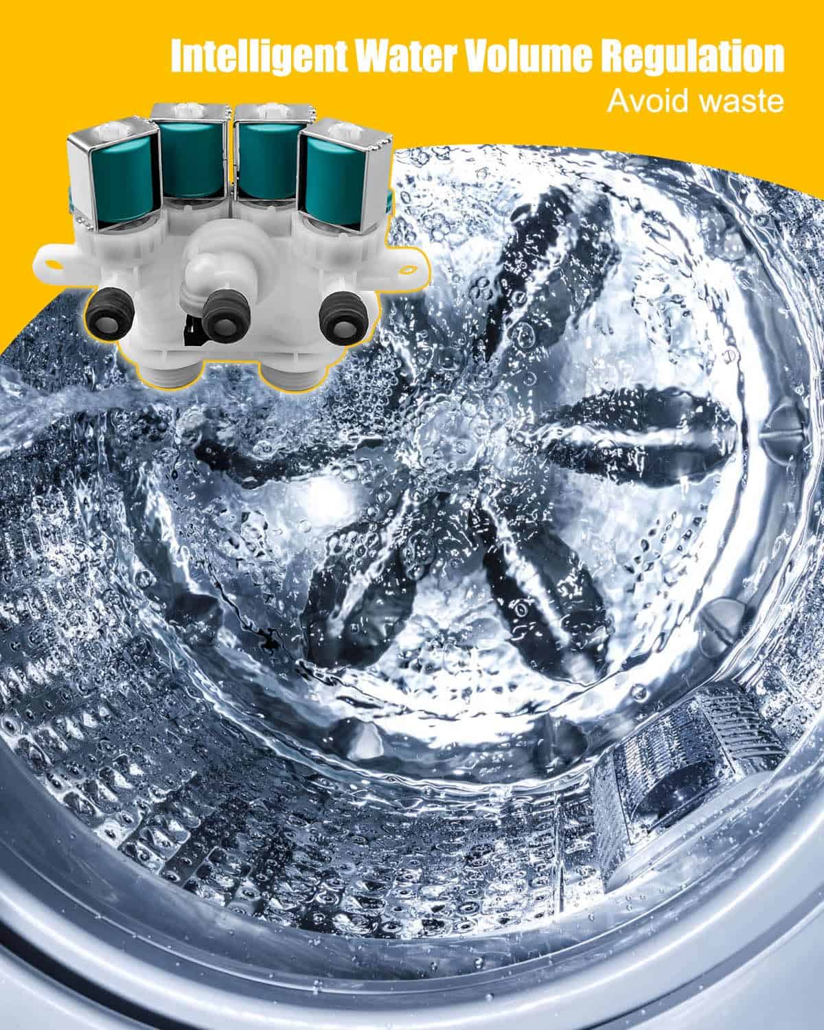 Válvula de entrada de agua para -1165546VP - Imagen 4