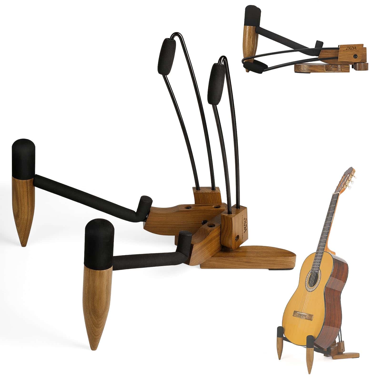 Soporte de Guitarra de Suelo para Guitarra Acústica y