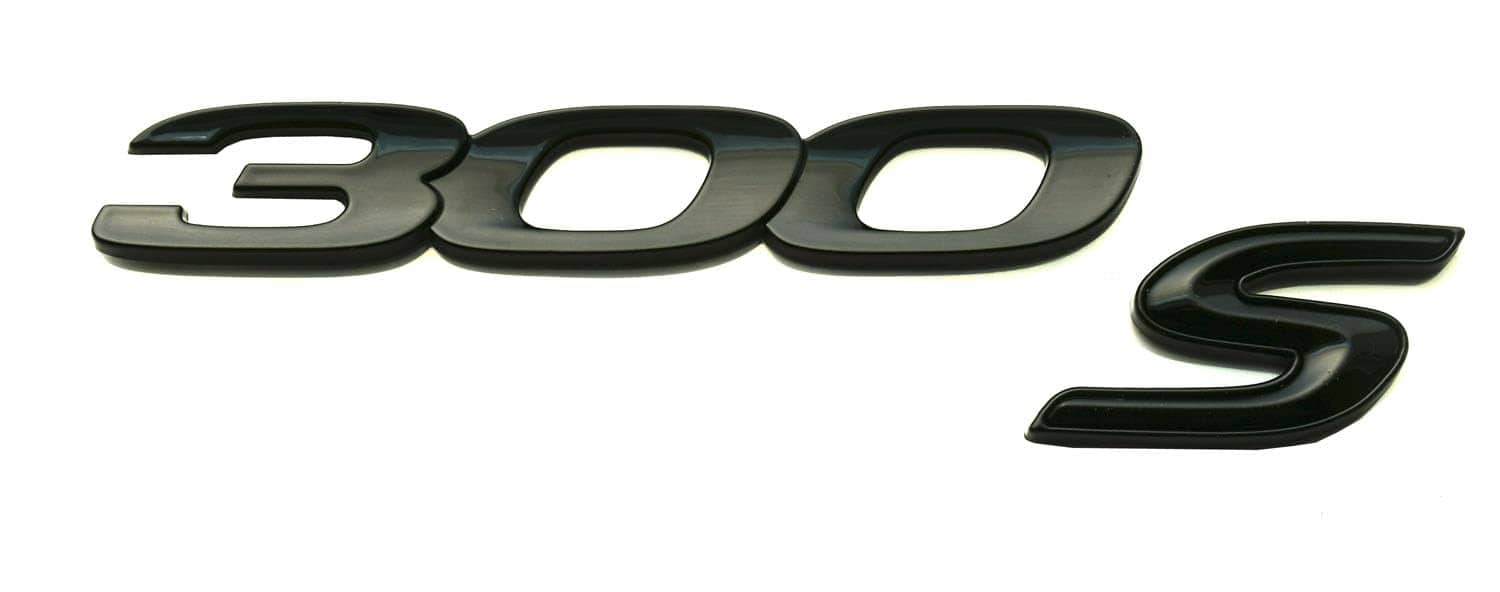 Emblema de maletero 300-S Nuevo 3D Badge Compatible con