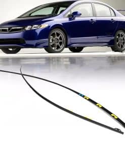 Moldura lateral de goteo skkyoro para Honda Civic 2006-2011
