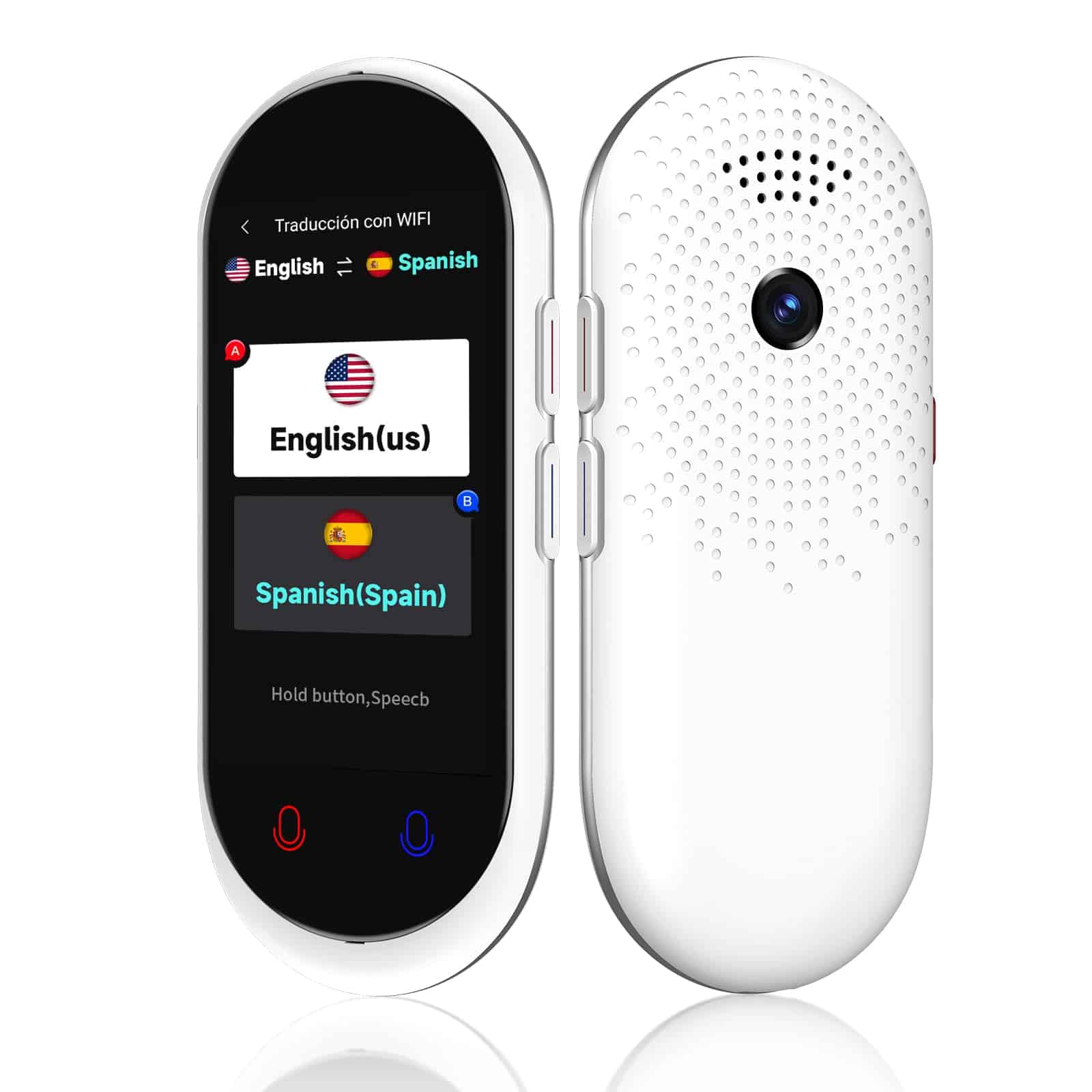 Dispositivo Traductor de Idiomas, Traductor -Blanco