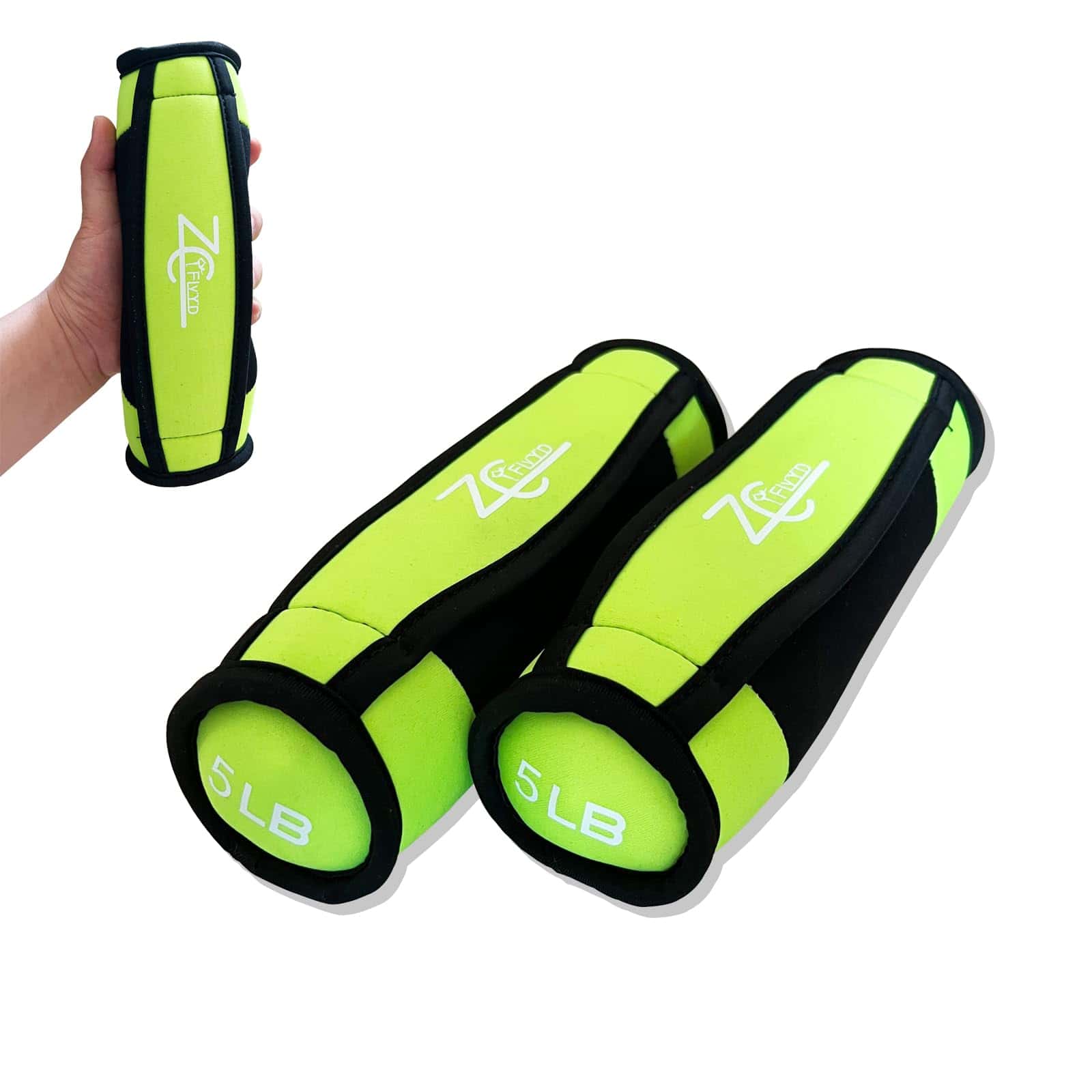 Set de Pesas de Mano 2lbs 4lbs 6lbs 8lbs 10lbs con Mangos