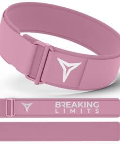 Cinturón de Levantamiento de Pesas Rosa Breaking Limits -