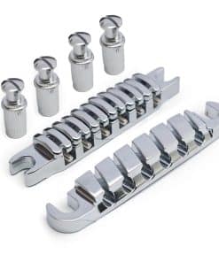 1 Set Puente de Guitarra Tune O Matic con Cordal (Chrome)