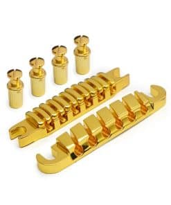 1 Set Puente Guitarra Tune O Matic con Cordal (Dorado)