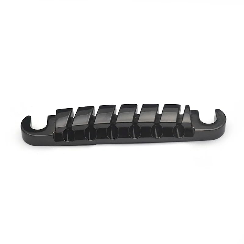 1 Set Puente con Cordal Tune O Matic para Guitarra (Negro) - Imagen 4