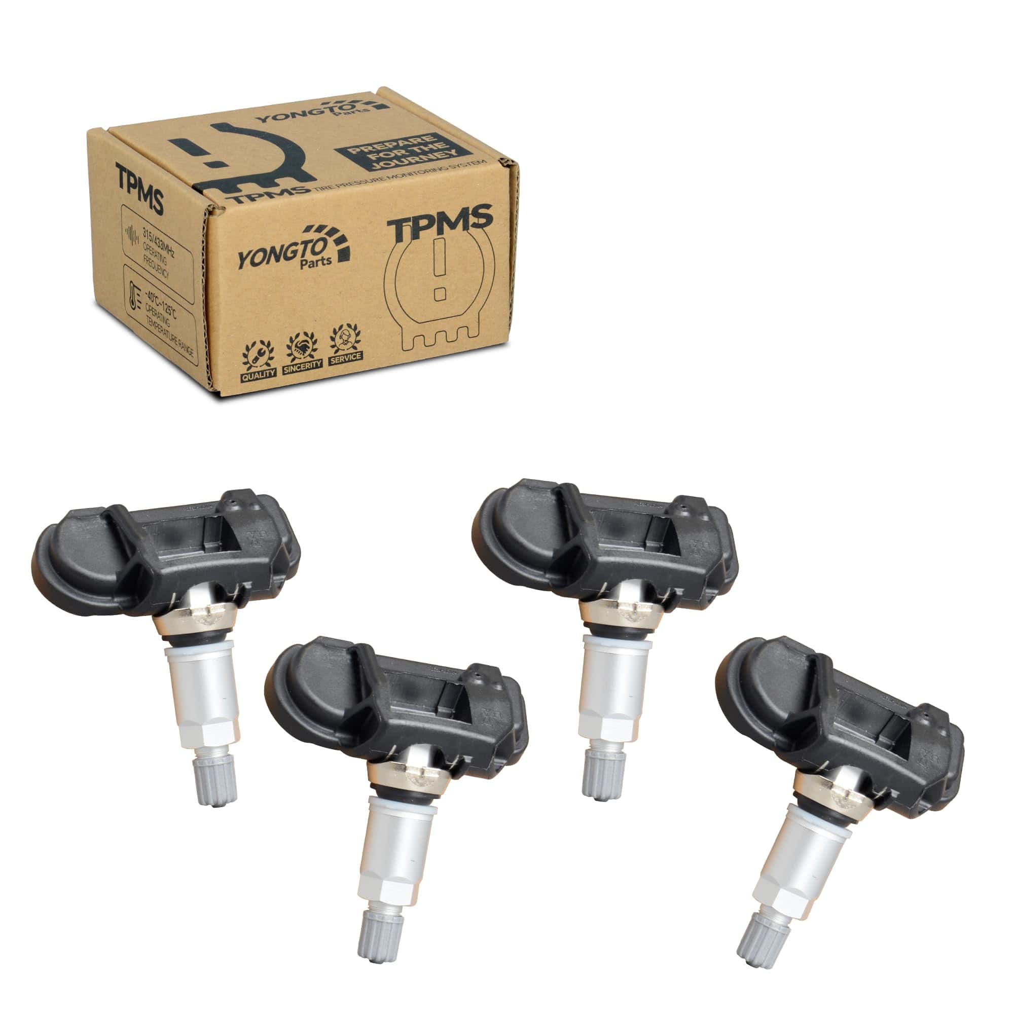 Yongtoparts Sensor TPMS 433MHz Compatible con Mercedes Benz