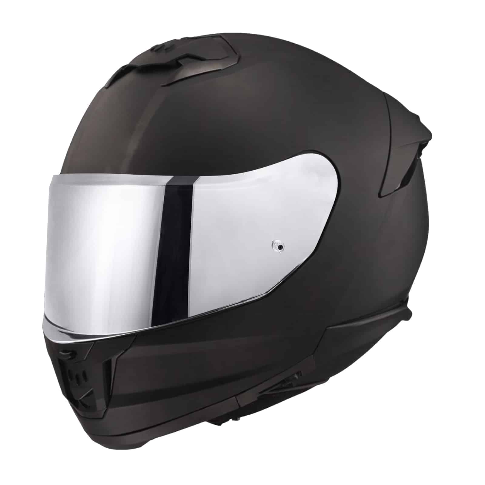 Visera de casco MXJ Gear Stream II para casco de -Cromo Plat - Imagen 4