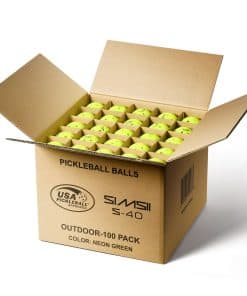Pelotas de Pickleball SIMSII S-40 al -Verde Neón