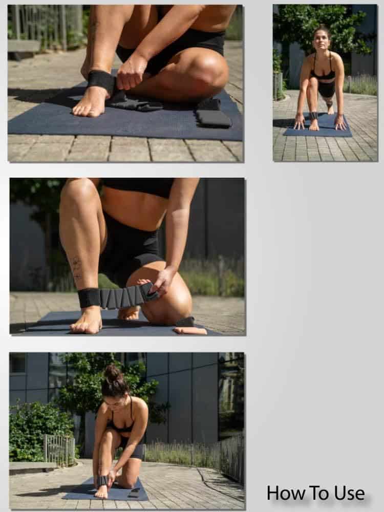 GAOS Pesas Ajustables para Muñecas y Tobillos con Funda de - Imagen 8