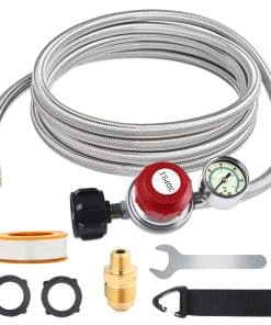 Kit de regulador y manguera de propano XKCY 5FT (0-30 PSI