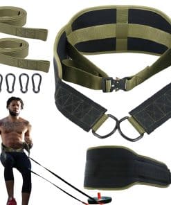 POWLIF Cinturón de Arrastre para Trineo, Cinturón Ajustable