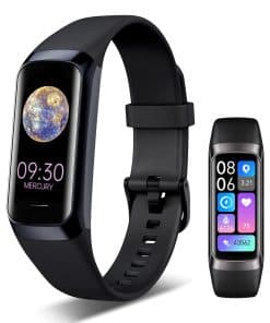 Rastreador de Fitness, Monitor de Ritmo Cardíaco 24/7