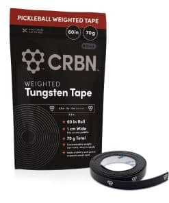 CRBN Cinta de Tungsteno para Palas de Pickleball - Pesas de