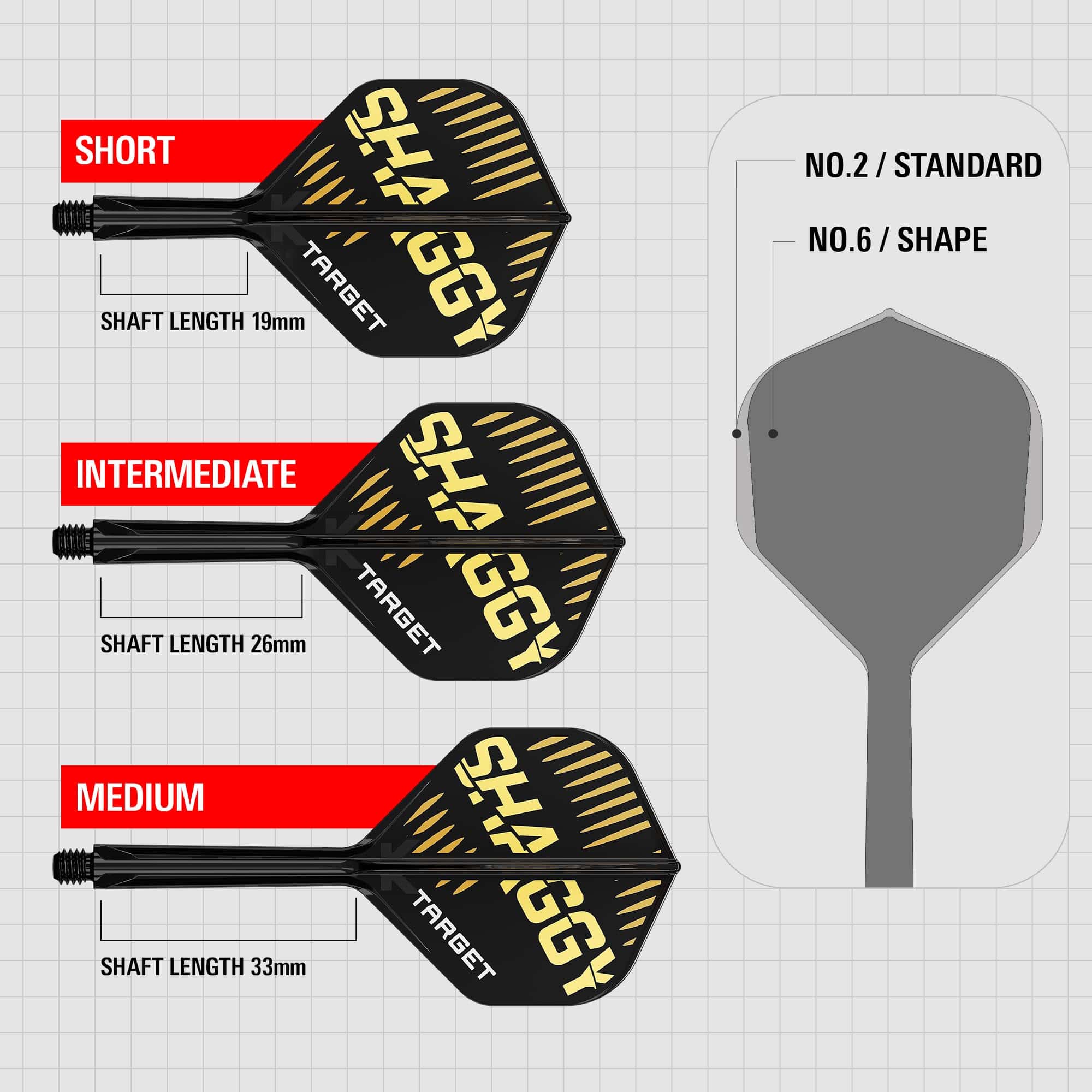 TARGET Darts Scott Williams K Flex -Negro y Amarillo - Imagen 4