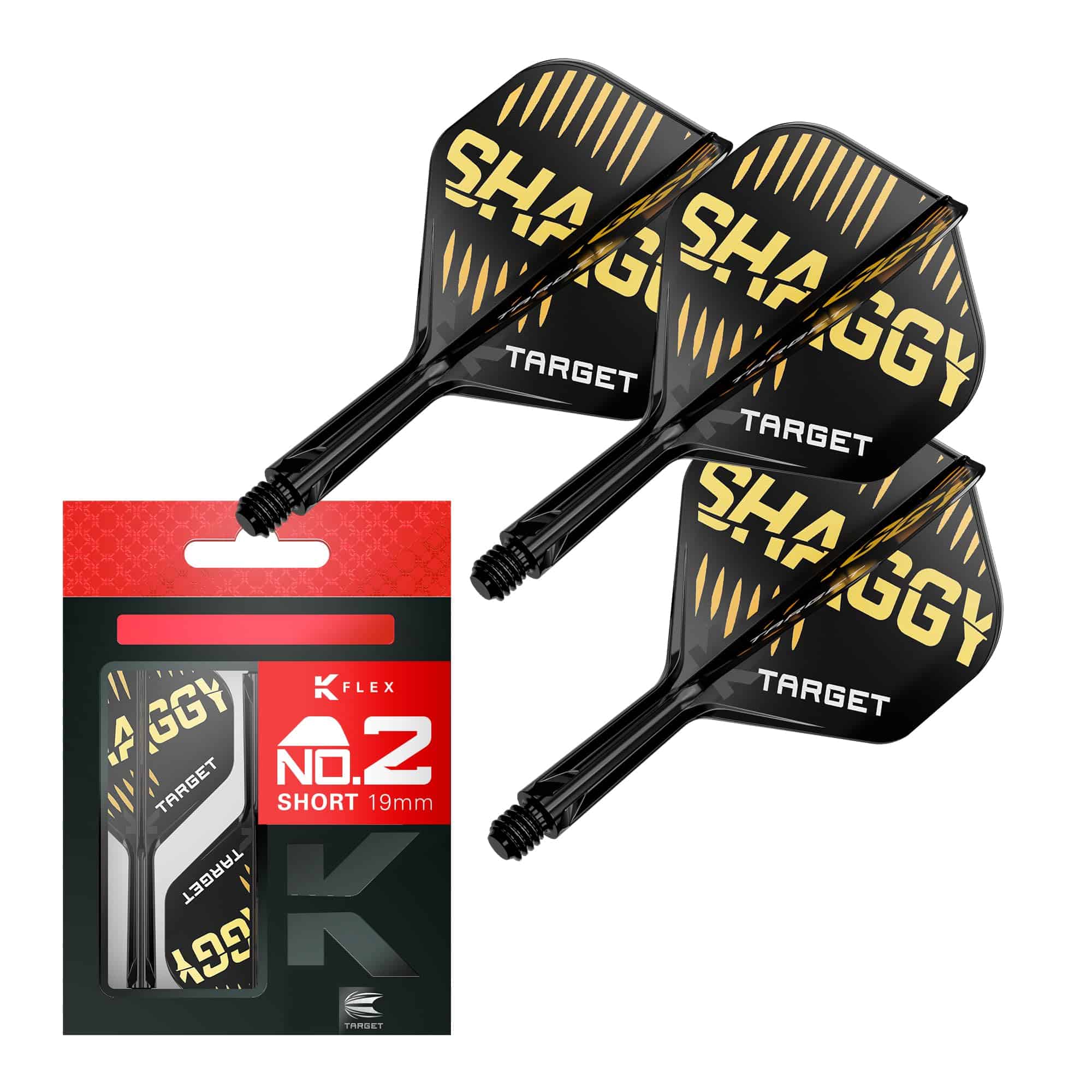 TARGET Darts Scott Williams K Flex -Negro y Amarillo