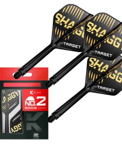 Paquete de 3 Kflex All in One Flights con Eje, Sistema de