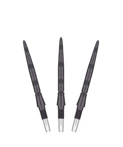 Puntas de Dardos de Acero Swiss Point -Negro