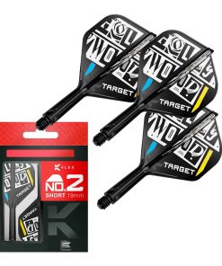 Target Darts Chris Dobey K Flex Vuelos y Sistema de Eje,