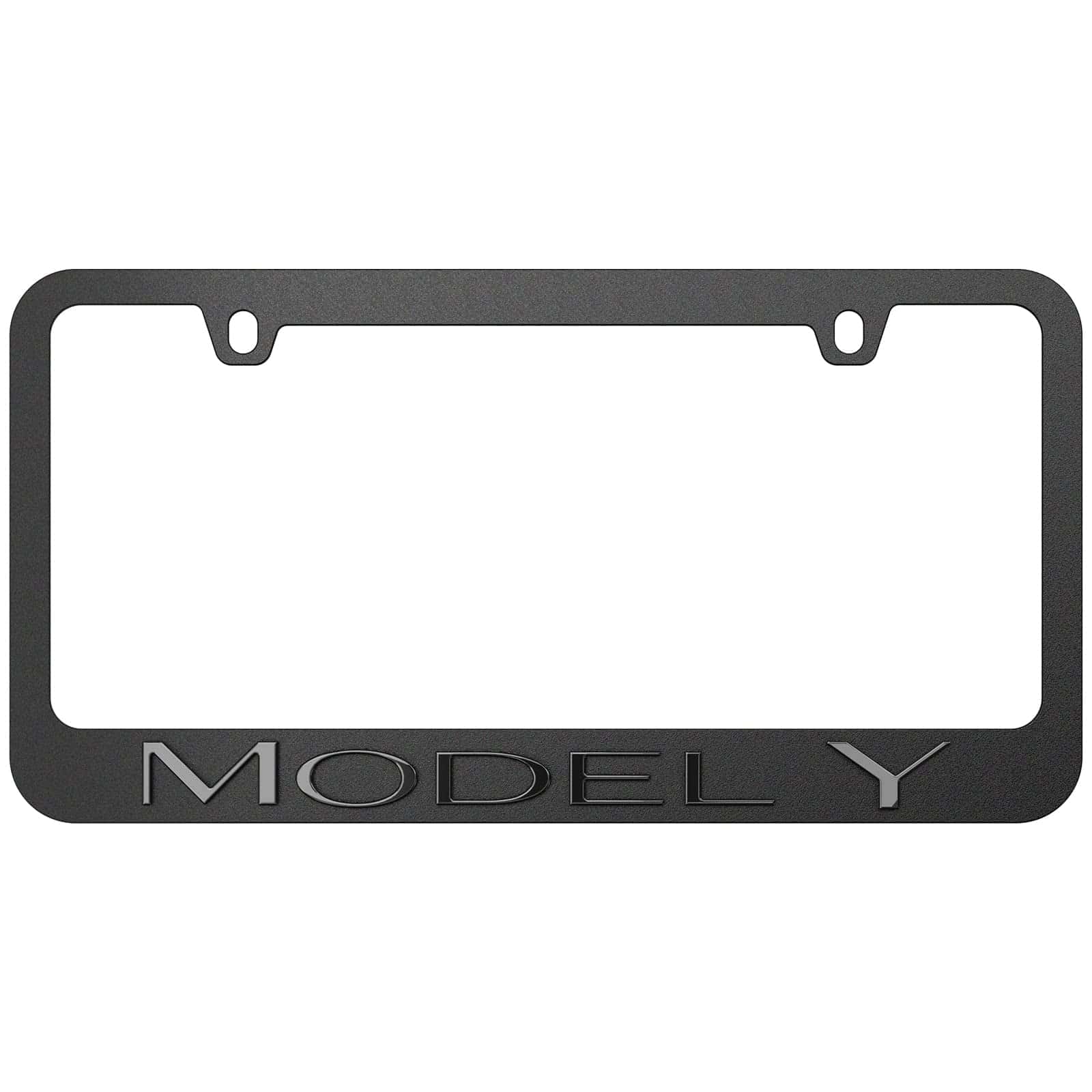 Marco de Placa de Matrícula (Negro) -Negro - Imagen 3