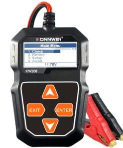 Probador de Batería de Coche KONNWEI KW208 12V. Probador de