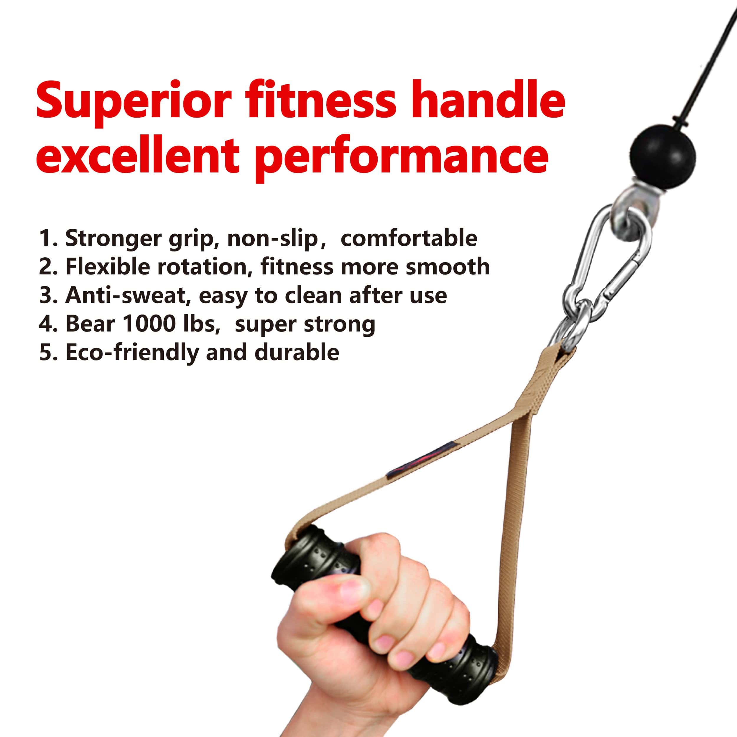 Asas de Entrenamiento de Gimnasio Pesado Vigoog para - Imagen 4