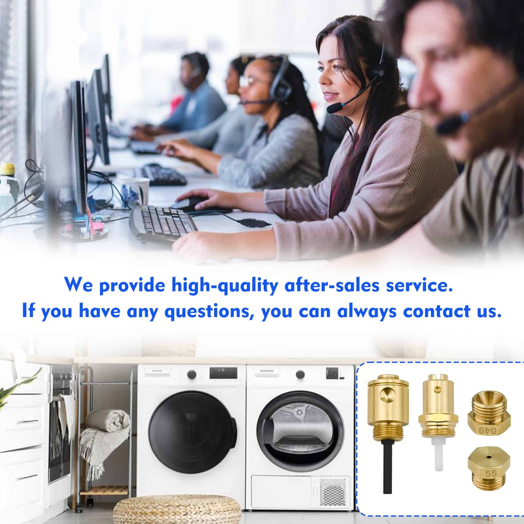 Kit de Conversión de Secadora a Propano W11581317 (OEM) - Imagen 8