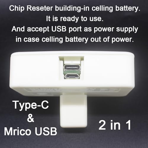 Reseteador de chip de caja de mantenimiento T6716 T3661 - Imagen 5