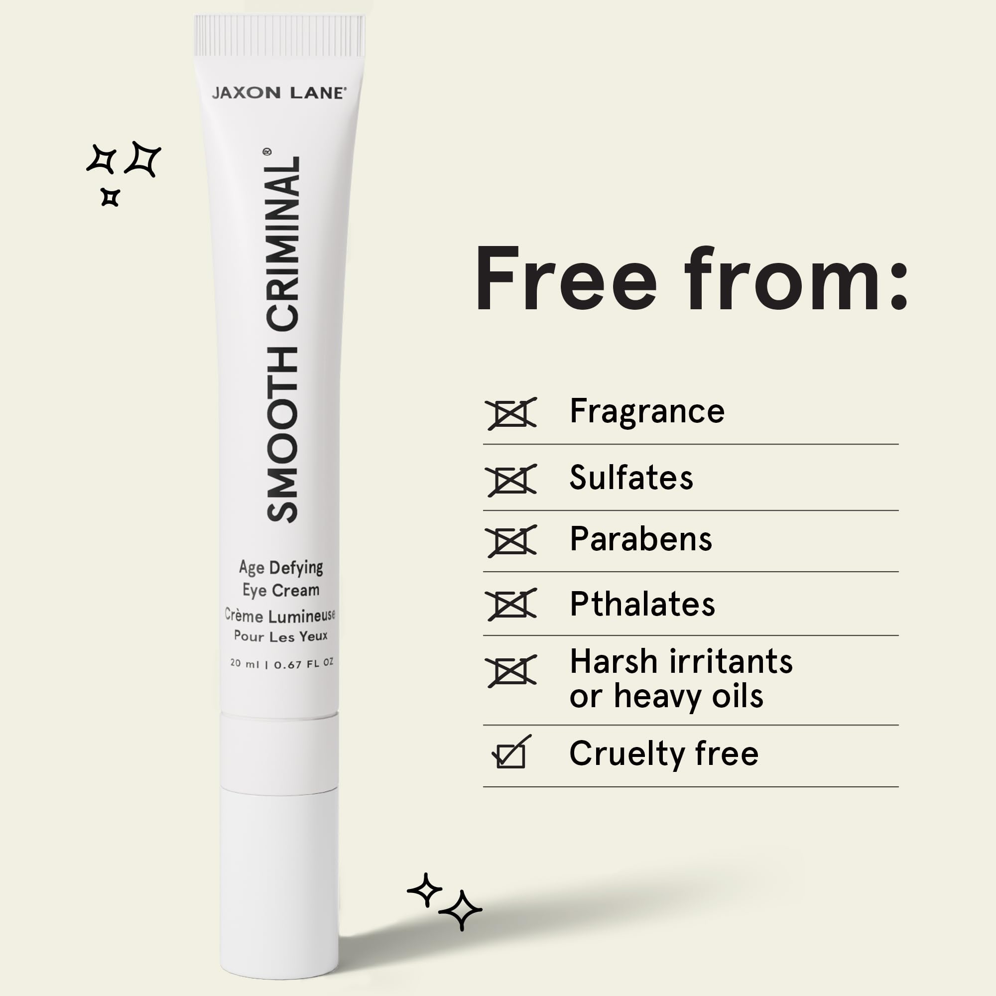 Crema para ojeras y bolsas en los ojos | SMOOTH CRIMINAL - Imagen 5