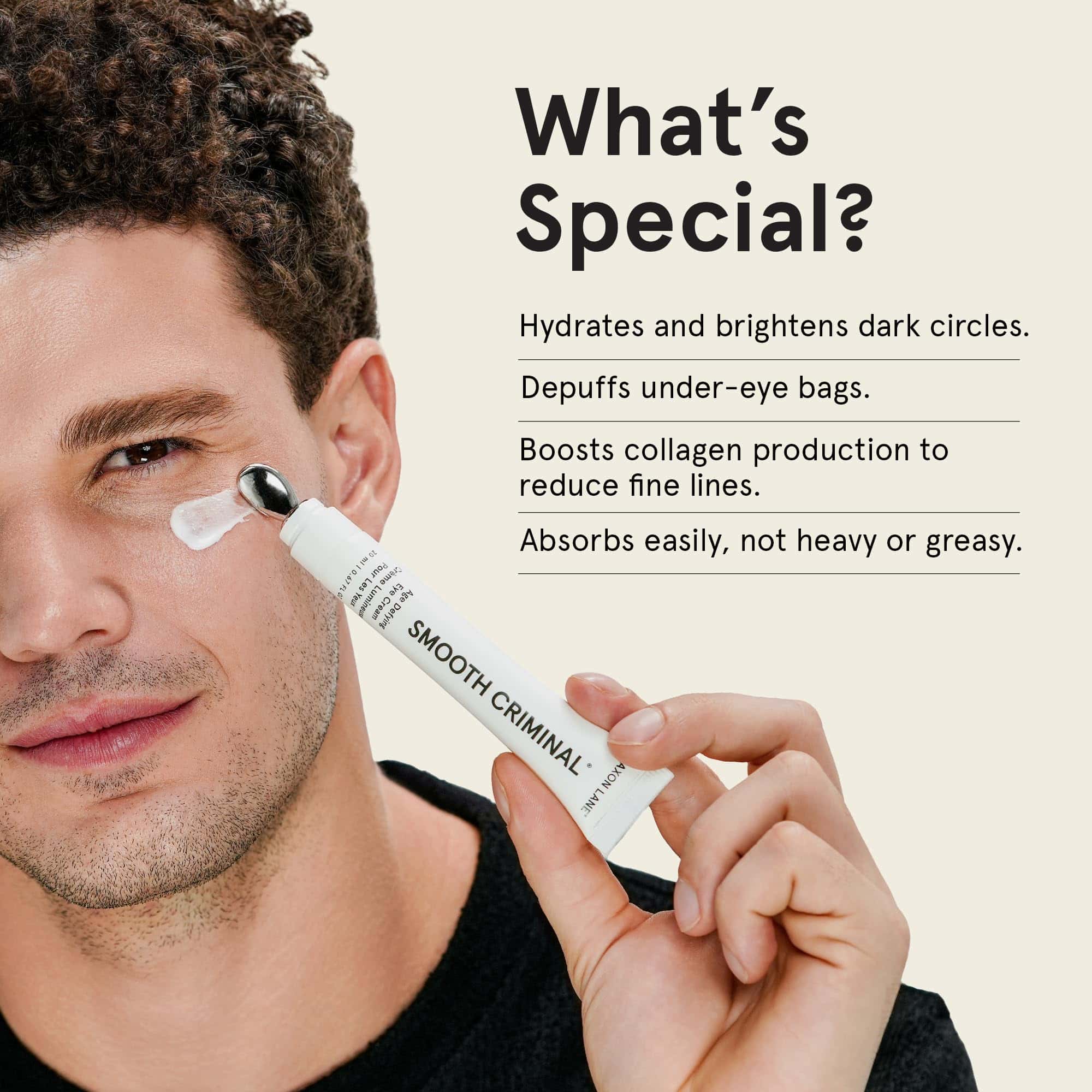 Crema para ojeras y bolsas en los ojos | SMOOTH CRIMINAL - Imagen 3