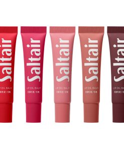 Conjunto de 5 Brillos Labiales Hidratantes Saltair, Claros