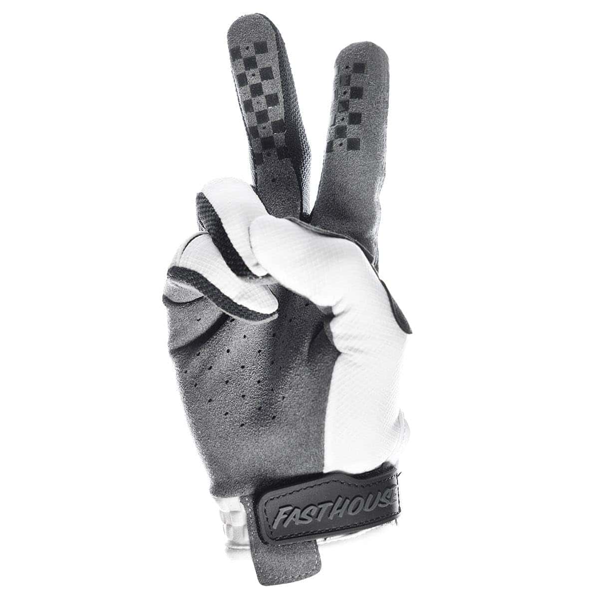 Guantes FASTHOUSE Speed Style Club (Blanco, Grande) - Imagen 4
