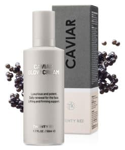 Crema TwentyKEI Caviar Glow, Hidratante y Reafirmante con