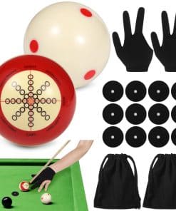 Homaisson 2 PCS Bolas de Billar de Barril, Juego de