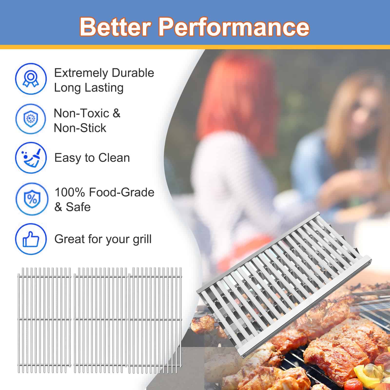 Derurizy 92911 Bandeja Radiante DCS con Varillas de - Imagen 7