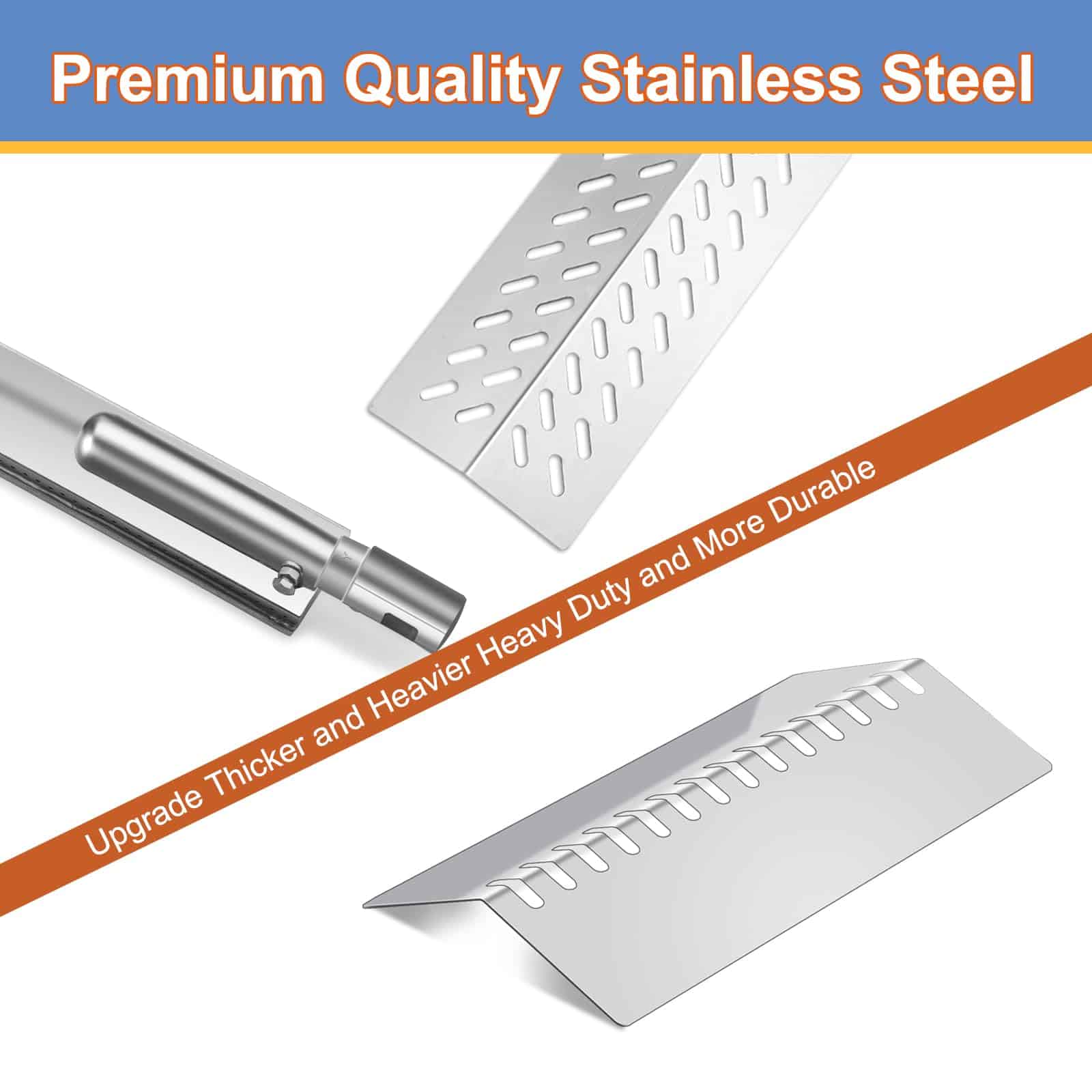 Placas de calor y tubos quemadores Flame Tamer 4 Burner - Imagen 6