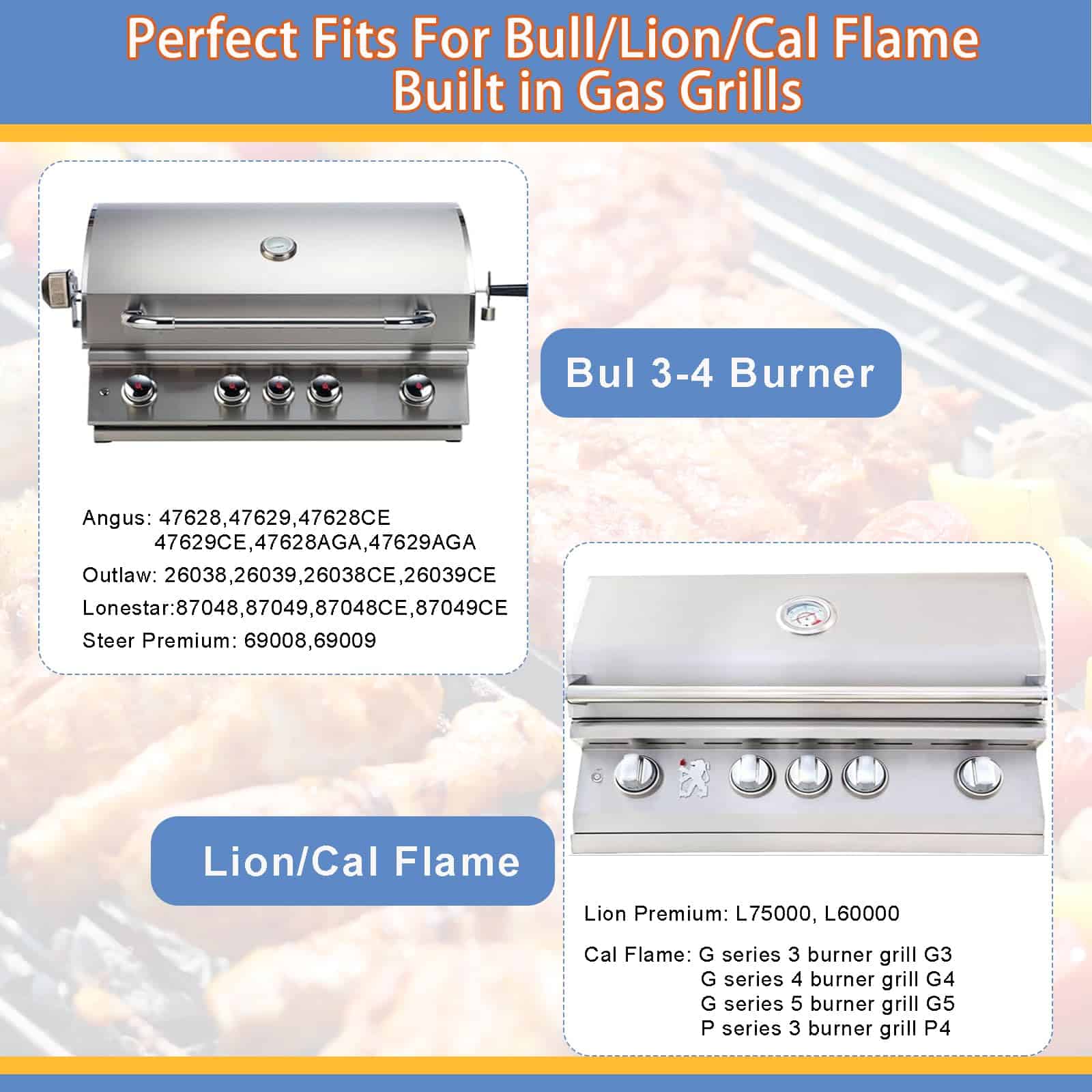 Placas de calor y tubos quemadores Flame Tamer 4 Burner - Imagen 5