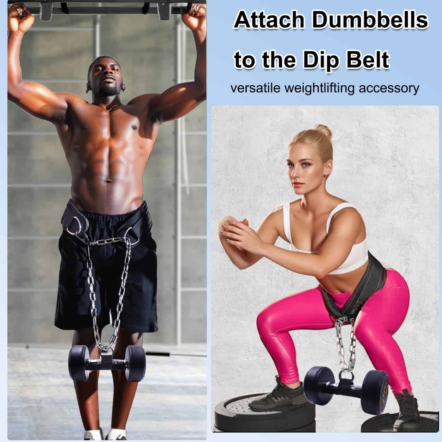 Correa de carga para mancuernas J Bryant para cinturón de - Imagen 6