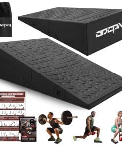 Bloque Cuña para Sentadillas, 2 Pcs Cuña Antideslizante