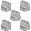Tvvcalk W11239985 Perillas de Control de Estufa, 5PCS