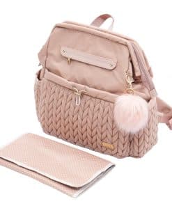 Mochila de Nylon LUKJOJO para Pañales para Madres Modernas,