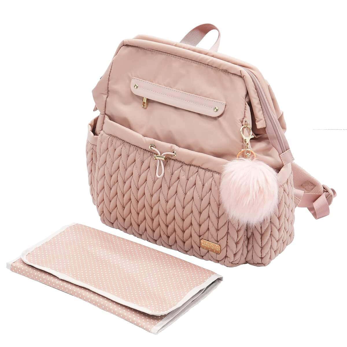 Mochila de Nylon LUKJOJO para Pañales para Madres Modernas,