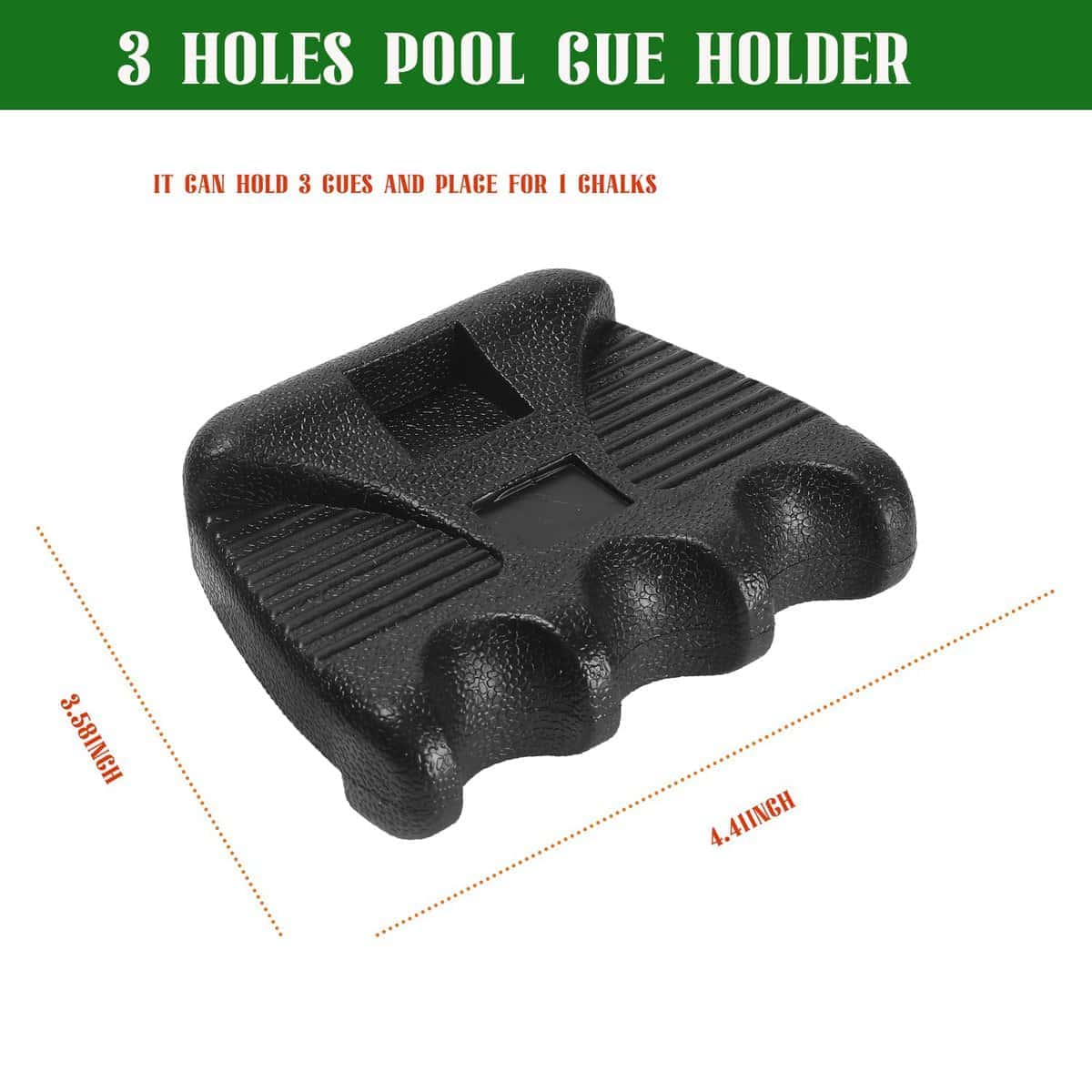 Soporte de taco de la piscina para mesa, garra de taco de - Imagen 7