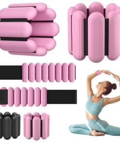 Pesas de muñeca y tobillo para mujer, Set de pesos para