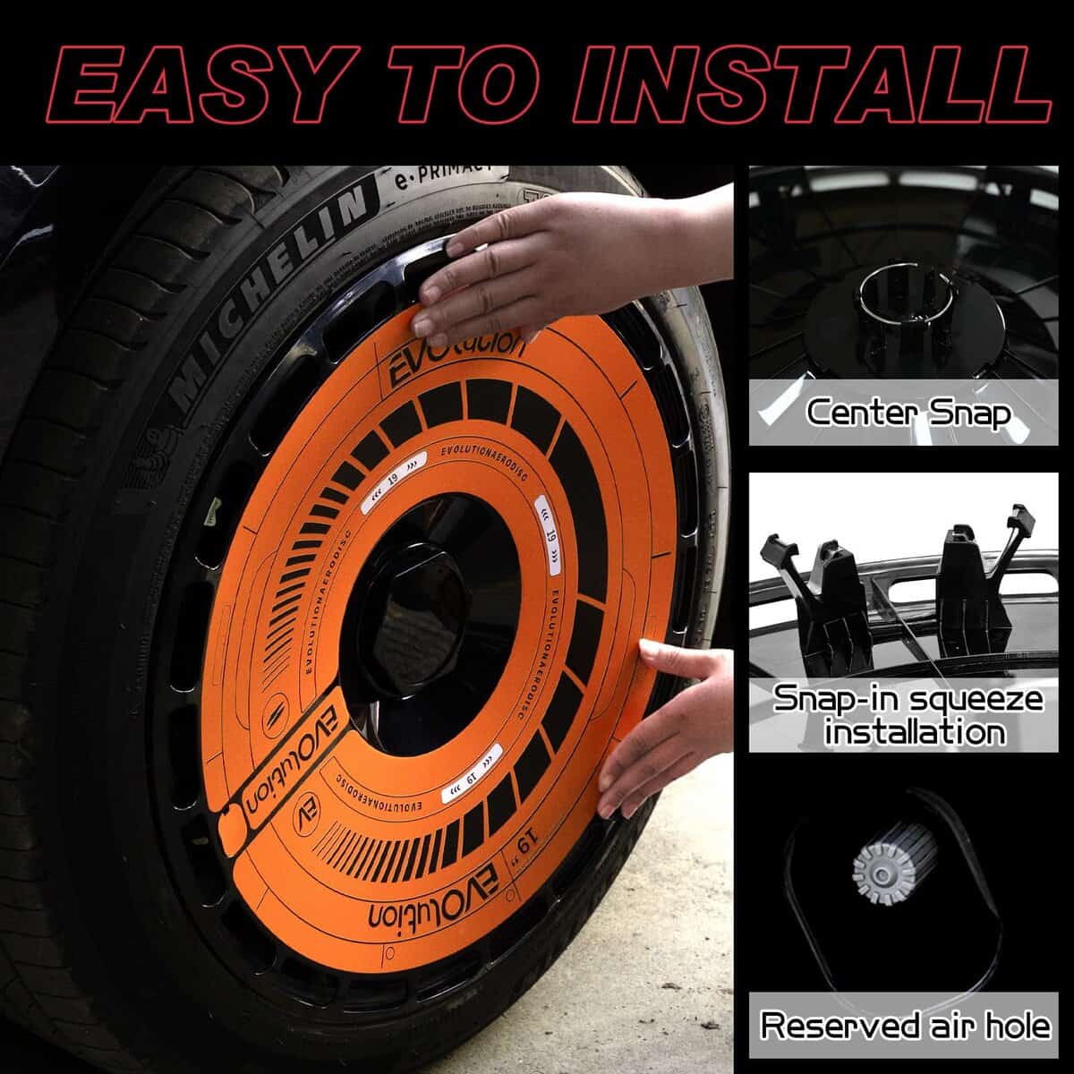 Cubiertas de Rueda SinAlpha de 19 Pulgadas para Tesla Model - Imagen 4